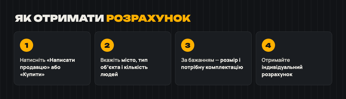 Як отримати розрахунок укриття
